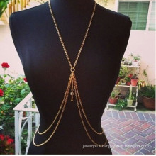 2015 new design body jewelry infinity body chains